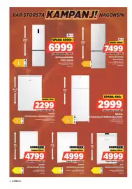 Power reklamblad vecka 37 Sida 38: Kyl/frys €2.999,00, Senz kylskåp €2.299,00