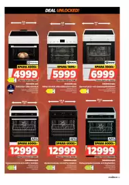 Power reklamblad vecka 37 Sida 45: Gram ugn med pizza- och upptiningsfunktioner €6.999,00, Aeg induktionsspis €12.999,00