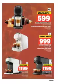 Power reklamblad vecka 37 Sida 47: Philips kapselmaskin €1.199,00, Philips kapselmaskin €1.199,00