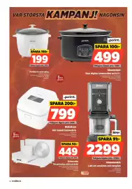 Power reklamblad vecka 37 Sida 60: Ninja glassmaskin €2.299,00, Point stor digital slowcooker €499,00