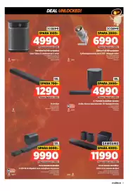 Power reklamblad vecka 37 Sida 9: Jbl 5.1-kanals soundbar-system €4.990,00, Jbl 11.1.4-kanals soundbar €9.990,00