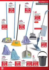 Kaufland leták týden 37 Strana 17: Spontex smetáčková souprava €49,90, Spontex náhrada k mopu Mosaik €79,90