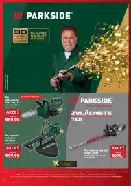 Kaufland leták týden 37 Strana 18: Parkside řetězová pila €999,90, Parkside aku vysavač/foukač listí palsb a1 €999,90