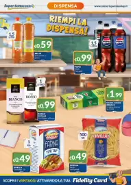 Volantino Mister Risparmio Pagina 3: Divella Farina tipo "00" €0,49, Divella pasta penne ziti 32 €0,49