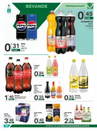 Volantino Tutto Risparmio Cash&Carry Pagina 28: Coca Cola zero/zuccheri e zero caffeina €1,40, Red Bull energy drink €3,48