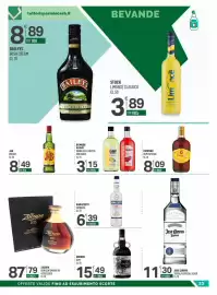Volantino Tutto Risparmio Cash&Carry Pagina 33: J&B Whisky €8,49, Dilmoor Klimat Vodka alla frutta €3,15
