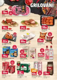 Terno leták týden 37 Strana 16: Pilsner Urquell pivo světlý ležák €28,90, Beefeater gin & tonic €39,90