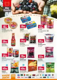 Terno leták týden 37 Strana 18: Dle Gusta olivy zelené €14,90, Dle Gusta směs na těstoviny €44,90