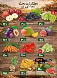 Terno leták týden 37 Strana 6: Jablka Gala 1kg €29,90, Hrozny tmavé 1kg €44,90