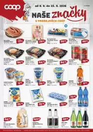 Terno leták Strana 2: DLE GUSTA TRESČÍ JÁTRA €49,90, DLE GUSTA FILÉ Z ALJAŠSKÉ TRESKY €59,90