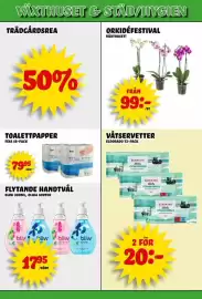 Nelins reklamblad Sida 10: Fixa toalettpapper €79,95, Bliw flytande handtvål €17,95