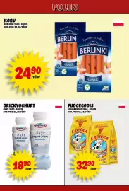 Nelins reklamblad Sida 12: Piątnica Drickyoghurt €18,90, Morliny berlinki €24,90