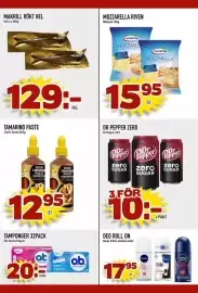 Din Mat reklamblad vecka 37 Sida 3: Makrill rökt hel €129,00, Chef's Secret Tamarind Paste €12,95