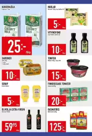 Matdax reklamblad vecka 37 Sida 15: Garant finkrossade tomater €20,00, Heinz senap €5,00