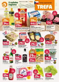 Trefa leták týden 37 Strana 1: Knorr hotová jíška světlá €29,90, Linteo satín €129,00