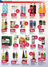 Trefa leták týden 37 Strana 10: Birell nealkoholické pivo €18,90, Budvar světlý ležák €17,90