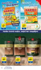 Tesco leták týden 37 Strana 12: Haribo Pico-Balla Sour €16,90, Haribo mango €3.490,00