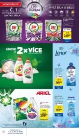 Tesco leták | Supermarket Strana 16: Lenor perličky €99,90, Ariel prací prostředek €299,90