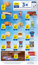 Tesco leták | Supermarket Strana 5: Taštička šunka-sýr €14,90, Tesco Kuřecí stehna uzená €36,90