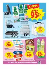 Stora Coop reklamblad vecka 37 Sida 7: Senso Kitchen Matlådor €79,00, Aqua d'Or kolsyrat vatten €30,00