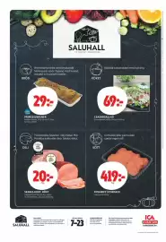 ICA Kvantum reklamblad vecka 38 Sida 10: Kött ryggbiff storpack €419,00, Skinka kokt, rökt €20,00