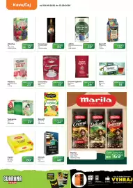 Tamda Foods leták týden 37 Strana 22: Dilmah černý čaj €46,90, Samantha Cappuccino classic €15,50