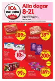 Nya Pulsen reklamblad vecka 37 Sida 1: Arla Färskost €10,00, Färsk Högre €109,00
