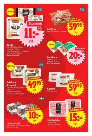 Nya Pulsen reklamblad vecka 37 Sida 4: Citterio Mortadella €15,00, Sidfläsk €59,95