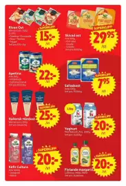 Nya Pulsen reklamblad vecka 37 Sida 7: Arla Apetina €22,00, Milda flytande margarin €20,00