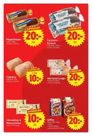 Nya Pulsen reklamblad vecka 37 Sida 8: Carlssons Fyrkant €20,00, Pågenlimpan €20,00