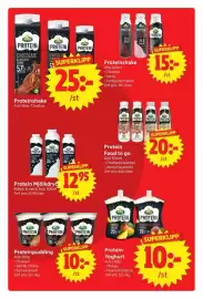 Nya Pulsen reklamblad vecka 37 Sida 9: Arla proteinpuding €10,00, Arla Protein Yoghurt €10,00