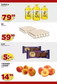 Rinkeby Matcenter reklamblad vecka 37 Sida 3: Ägg €59,95, Magnum Blueberry Cookie €5,00