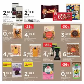 Volantino Orvea Pagina 20: Noci sgusciate Euro Company €4,39, Pistacchi tostati e salati Euro Company €5,69
