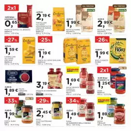 Volantino Orvea Pagina 21: Pasta all'uovo Emiliane Barilla €1,19, Salsa pronta classica, datterini mutti €1,69