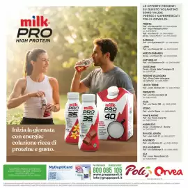 Volantino Orvea Pagina 32: Milk PRO HIGH PROTEIN €2,50