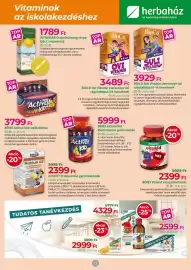 Herbaház akciós újság Oldal 13: Béres actival kid rágótabletta €3.799,00, Bioco suli vitamin €3.929,00