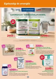 Herbaház akciós újság Oldal 14: Gal c-komplex €4.199,00, Interherb xxl c-vitamin 1000 mg €3.359,00