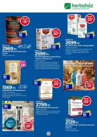 Herbaház akciós újság Oldal 5: Interherb napi 1 mariatovis extraktum kapszula €2.129,00, Premium Natura Kreatin €2.969,00