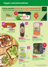 Herbaház akciós újság Oldal 8: Balviten kendermagos kenyér €1.199,00, ProActiv kenőmargarin €799,00
