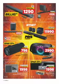 POWER kundeavis uke 37 Side 18: JBL 5.1-kanals lydplanke-system €4.990,00, Feel Bluetooth-høyttaler €798,00
