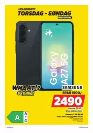 POWER kundeavis uke 37 Side 2: Galaxy A27 5G 128 GB €2.490,00