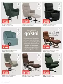Bohus kundeavis Side 14: Chicago hvilestol med fotkammel €5.999,00, Sanderson recliner €6.999,00