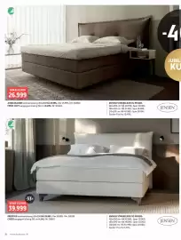 Bohus kundeavis Side 18: Jensen prestige kontinentalseng €39.999,00, Jensen ambassadør kontinental seng €26.999,00