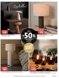 Bohus kundeavis Side 21: PORCINI oppladbar lampe €499,00, Magnor rocks xo bordlampe €1.323,00