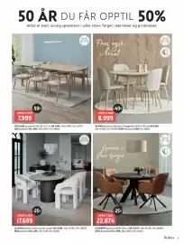 Bohus kundeavis Side 9: ØLAND spisebord inkludert 2 ileggsplater €8.999,00, Gotland spisebord €7.999,00