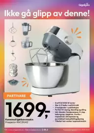 Gigaboks kundeavis uke 37 Side 8: Kenwood kjøkkenmaskin €1.699,00