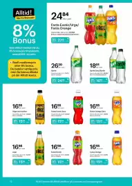 Storcash kundeavis Side 12: Fanta Orange Zero €15,23, Sprite €24,10