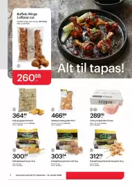 Storcash kundeavis Side 2: Vestfold Fugl Kyllingnuggets Premium €364,41, Betagro Kyllingfiletspyd Satay €300,37