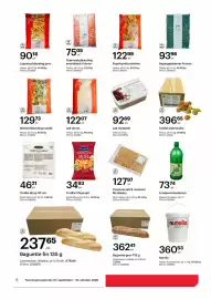 Storcash kundeavis Side 6: My Bakery Focaccia salt & rosmarin €127,97, Lantmännen Unibake Baguette fin €237,65