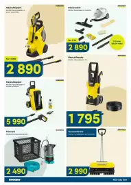 Maxbo kundeavis Side 24: Kärcher Høytrykkspyler k 4 power control flex €2.890,00, Gardena Flomsett basic kombi €2.490,00